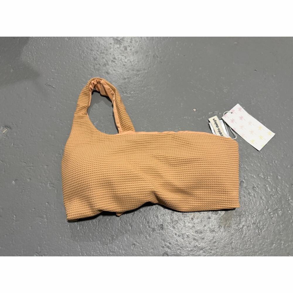 Dippin daisy's cali top swimsuit tan Size Medium NWT